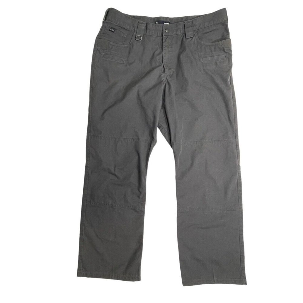 5.11 TACTICAL SERIES Ripstop Utility Pants Men's Size 35W/30L Grey Uniform‎ EUC